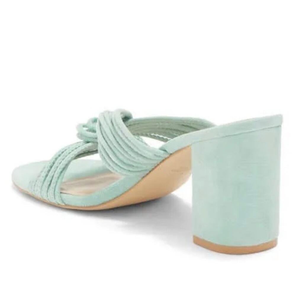 Stuart Weitzman Womens 8.5 Twist Block 75 Slide S… - image 2